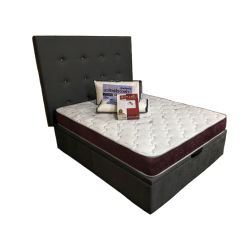 Colchon viscoelastico + canape abatble + cabecero + almohada + funda colchon