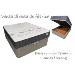 PACK COLCHON + CANAPE CERAMIC